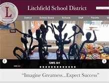 Tablet Screenshot of litchfieldsd.org